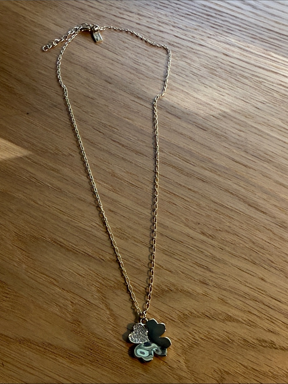 Electric Picks Kismet Necklace Clover Pendant